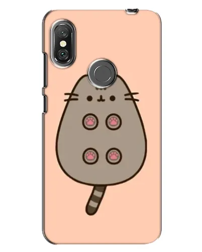 Чехол для Xiaomi Redmi Note 6 Pro с картинкой «Пушин пузиком кверху»