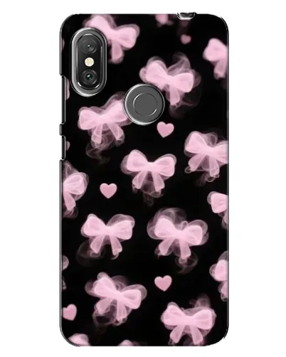 Чехол для Xiaomi Redmi Note 6 Pro с картинкой «Геометрия банта»