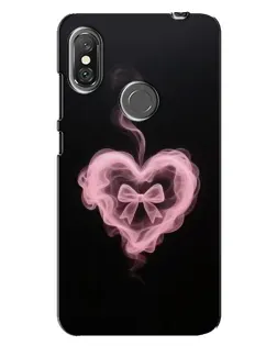 Чохол для Xiaomi Redmi Note 6 Pro з картинкою «Димчасте серце» Чохол для Xiaomi Redmi Note 6 Pro з картинкою «Димчасте серце»