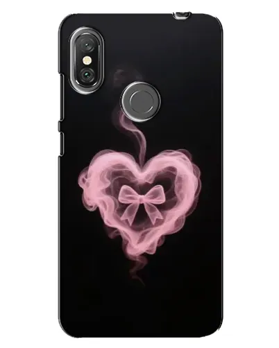 Чехол для Xiaomi Redmi Note 6 Pro с картинкой «Дымчатое сердце»