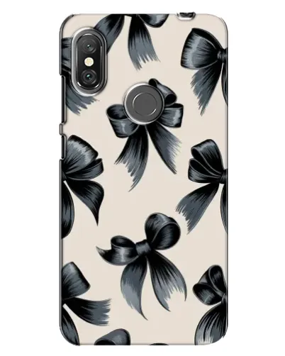 Чехол для Xiaomi Redmi Note 6 Pro с картинкой «Банты Coquette»