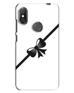 Чехол для Xiaomi Redmi Note 6 Pro с картинкой «Диагональный бант»
