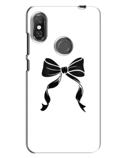 Чехол для Xiaomi Redmi Note 6 Pro с картинкой «Классический бант»