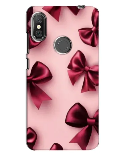 Чехол для Xiaomi Redmi Note 6 Pro с картинкой «Бордовый атлас»