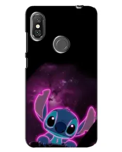Чехол для Xiaomi Redmi Note 6 Pro с картинкой «Неоновый Stitch»