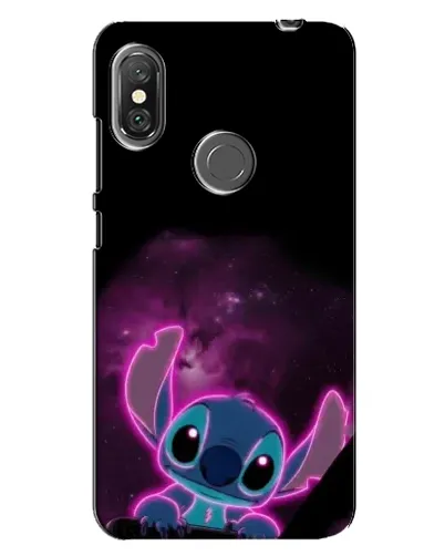 Чехол для Xiaomi Redmi Note 6 Pro с картинкой «Неоновый Stitch»