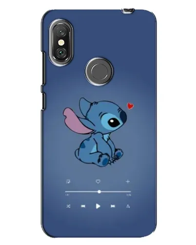 Чехол для Xiaomi Redmi Note 6 Pro с картинкой «Музыкальный Stitch»