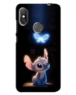 Чехол для Xiaomi Redmi Note 6 Pro с картинкой «Сияющий Стич»