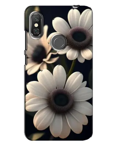 Чехол для Xiaomi Redmi Note 6 Pro с картинкой «Белые маргаритки макро» Чехол для Xiaomi Redmi Note 6 Pro с картинкой «Белые маргаритки макро»