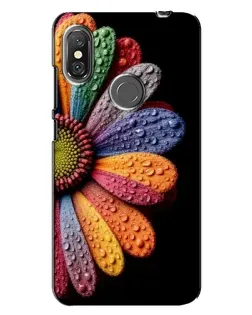 Чохол для Xiaomi Redmi Note 6 Pro з картинкою «Райдужна квітка» Чохол для Xiaomi Redmi Note 6 Pro з картинкою «Райдужна квітка»