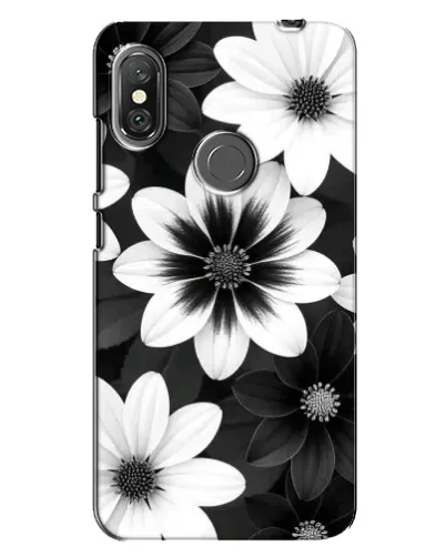 Чехол для Xiaomi Redmi Note 6 Pro с картинкой «Монохромные астры» Чехол для Xiaomi Redmi Note 6 Pro с картинкой «Монохромные астры»