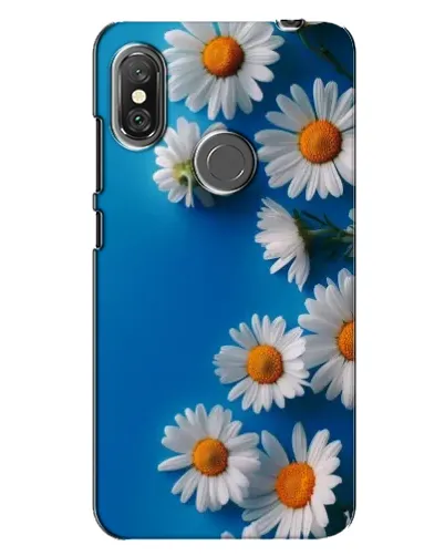 Чехол для Xiaomi Redmi Note 6 Pro с картинкой «Белоснежные маргаритки» Чехол для Xiaomi Redmi Note 6 Pro с картинкой «Белоснежные маргаритки»