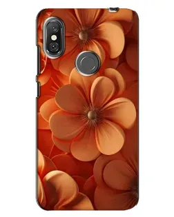 Чохол для Xiaomi Redmi Note 6 Pro з картинкою «Помаранчева макро квітка» Чохол для Xiaomi Redmi Note 6 Pro з картинкою «Помаранчева макро квітка»