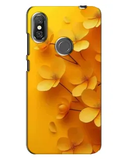 Чохол для Xiaomi Redmi Note 6 Pro з картинкою «Золоті пелюстки» Чохол для Xiaomi Redmi Note 6 Pro з картинкою «Золоті пелюстки»