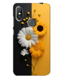Чохол для Xiaomi Redmi Note 6 Pro з картинкою «Соняшник та ромашка» Чохол для Xiaomi Redmi Note 6 Pro з картинкою «Соняшник та ромашка»