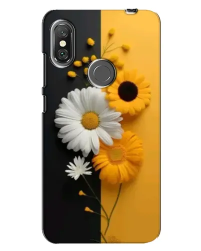 Чехол для Xiaomi Redmi Note 6 Pro с картинкой «Подсолнух и ромашка» Чехол для Xiaomi Redmi Note 6 Pro с картинкой «Подсолнух и ромашка»