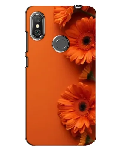 Чехол для Xiaomi Redmi Note 6 Pro с картинкой «Оранжевые герберы» Чехол для Xiaomi Redmi Note 6 Pro с картинкой «Оранжевые герберы»
