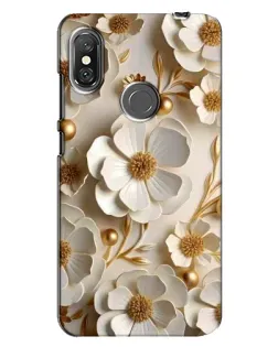 Чохол для Xiaomi Redmi Note 6 Pro з картинкою «Білі паперові квіти» Чохол для Xiaomi Redmi Note 6 Pro з картинкою «Білі паперові квіти»
