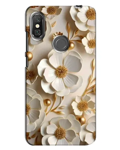 Чехол для Xiaomi Redmi Note 6 Pro с картинкой «Белие бумажние цвети» Чехол для Xiaomi Redmi Note 6 Pro с картинкой «Белие бумажние цвети»