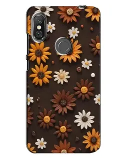 Чохол для Xiaomi Redmi Note 6 Pro з картинкою «Візерунок з маленьких соняшників» Чохол для Xiaomi Redmi Note 6 Pro з картинкою «Візерунок з маленьких соняшників»