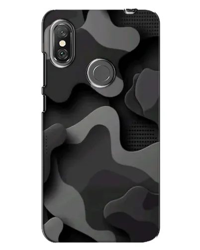 Чехол для Xiaomi Redmi Note 6 Pro с картинкой «Темный абстрактный камуфляж» Чехол для Xiaomi Redmi Note 6 Pro с картинкой «Темный абстрактный камуфляж»