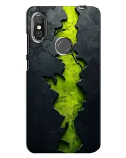 Чохол для Xiaomi Redmi Note 6 Pro з картинкою «Салатовий розлом скелі» Чохол для Xiaomi Redmi Note 6 Pro з картинкою «Салатовий розлом скелі»