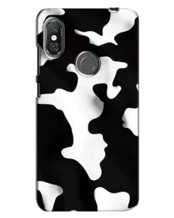 Чехол для Xiaomi Redmi Note 6 Pro с картинкой «Черно-белое пятно»