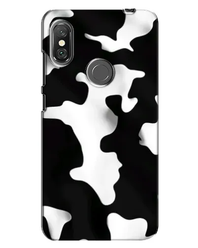 Чехол для Xiaomi Redmi Note 6 Pro с картинкой «Черно-белое пятно» Чехол для Xiaomi Redmi Note 6 Pro с картинкой «Черно-белое пятно»