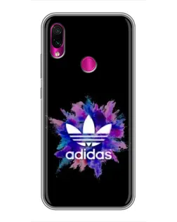 Чохол для Xiaomi Redmi Note 7 Pro з картинкою «Вибух фарб Adidas»