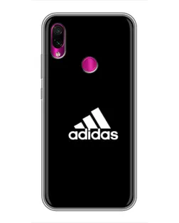 Чохол для Xiaomi Redmi Note 7 Pro з картинкою «Чорна класика Adidas»