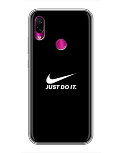 Чохол для Xiaomi Redmi Note 7 Pro з картинкою «Мінімалізм від Nike» Чохол для Xiaomi Redmi Note 7 Pro з картинкою «Мінімалізм від Nike»