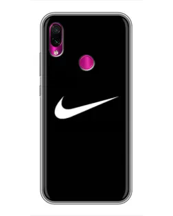Чохол для Xiaomi Redmi Note 7 Pro з картинкою «Мінімалістичний Найк» Чохол для Xiaomi Redmi Note 7 Pro з картинкою «Мінімалістичний Найк»