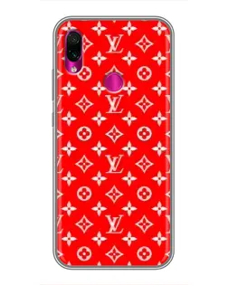 Чохол для Xiaomi Redmi Note 7 Pro з картинкою «Яскравий паттерн LV»
