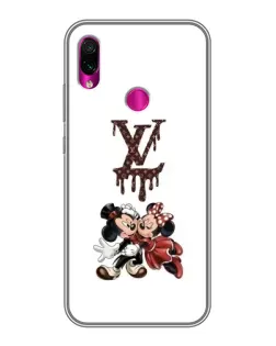 Чохол для Xiaomi Redmi Note 7 Pro з картинкою «LV та Міккі Маус»