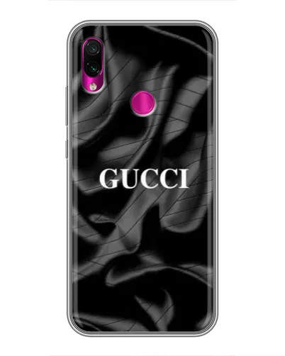 Чохол для Xiaomi Redmi Note 7 Pro з картинкою «Gucci — шовкові хвилі»
