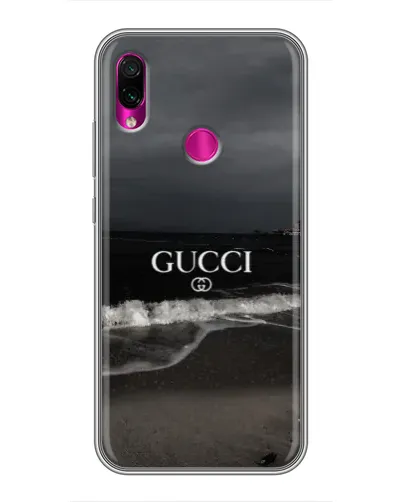 Чохол для Xiaomi Redmi Note 7 Pro з картинкою «Gucci — морський прибій»