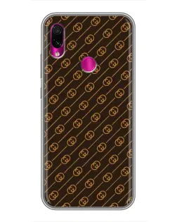 Чохол для Xiaomi Redmi Note 7 Pro з картинкою «Gucci — золоті діагоналі» Чохол для Xiaomi Redmi Note 7 Pro з картинкою «Gucci — золоті діагоналі»