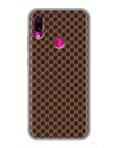 Чехол для Xiaomi Redmi Note 7 Pro с картинкой «Gucci — шоколадная сетка» Чехол для Xiaomi Redmi Note 7 Pro с картинкой «Gucci — шоколадная сетка»
