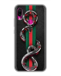 Чохол для Xiaomi Redmi Note 7 Pro з картинкою «Gucci — змія на смузі» Чохол для Xiaomi Redmi Note 7 Pro з картинкою «Gucci — змія на смузі»