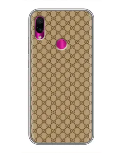 Чохол для Xiaomi Redmi Note 7 Pro з картинкою «Gucci — класичний беж» Чохол для Xiaomi Redmi Note 7 Pro з картинкою «Gucci — класичний беж»