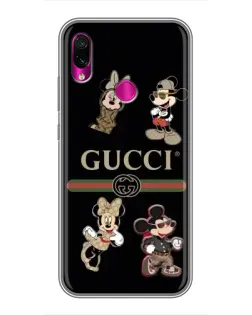 Чохол для Xiaomi Redmi Note 7 Pro з картинкою «Gucci — герої Disney та монограма» Чохол для Xiaomi Redmi Note 7 Pro з картинкою «Gucci — герої Disney та монограма»