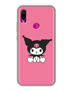 Чохол для Xiaomi Redmi Note 7 Pro з картинкою «Похмура Kuromi»