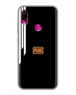 Чохол для Xiaomi Redmi Note 7 Pro з картинкою «PUBG — вертикальні лінії»