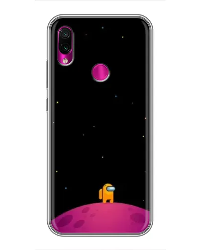 Чехол для Xiaomi Redmi Note 7 Pro с картинкой «Одинокий герой на планете»