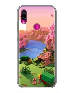 Чохол для Xiaomi Redmi Note 7 Pro з картинкою «Рожеве дерево Minecraft» Чохол для Xiaomi Redmi Note 7 Pro з картинкою «Рожеве дерево Minecraft»