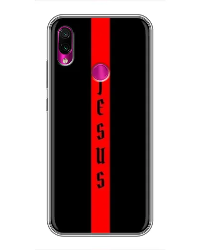 Чехол для Xiaomi Redmi Note 7 Pro с картинкой «Красная линия веры» Чехол для Xiaomi Redmi Note 7 Pro с картинкой «Красная линия веры»