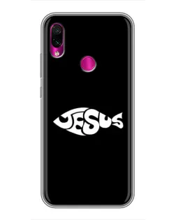 Чехол для Xiaomi Redmi Note 7 Pro с картинкой «Рыба Jesus» Чехол для Xiaomi Redmi Note 7 Pro с картинкой «Рыба Jesus»