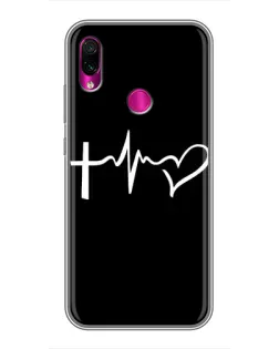 Чехол для Xiaomi Redmi Note 7 Pro с картинкой «Пульс веры» Чехол для Xiaomi Redmi Note 7 Pro с картинкой «Пульс веры»