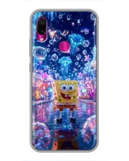 Чехол для Xiaomi Redmi Note 7 Pro с картинкой «Неоновый океан»