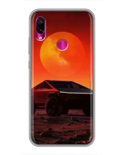 Чохол для Xiaomi Redmi Note 7 Pro з картинкою «Cybertruck на Марсі» Чохол для Xiaomi Redmi Note 7 Pro з картинкою «Cybertruck на Марсі»